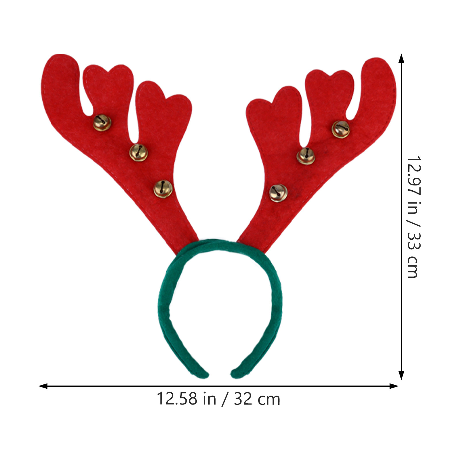 8 Buah Hiasan Kepala Bertema R - Reindeer Antlers Headband ulasan dan harga