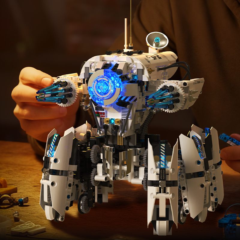 Robot Hexapod dengan Pemrogram - Lego Set City ulasan dan harga