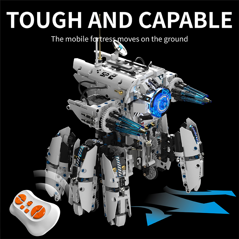 Robot Hexapod dengan Pemrogram - Lego Set City ulasan dan harga