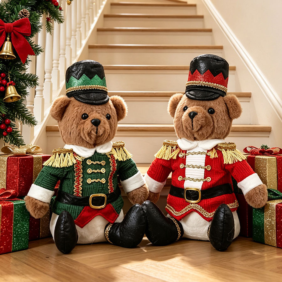 Boneka Beruang Tentara Natal,  - Nutcracker Figurine ulasan dan harga