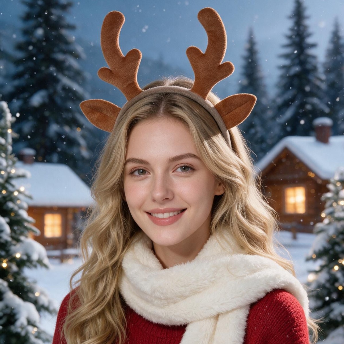 1/2/3 buah Ikat Kepala Tanduk  - Reindeer Antlers Headband ulasan dan harga