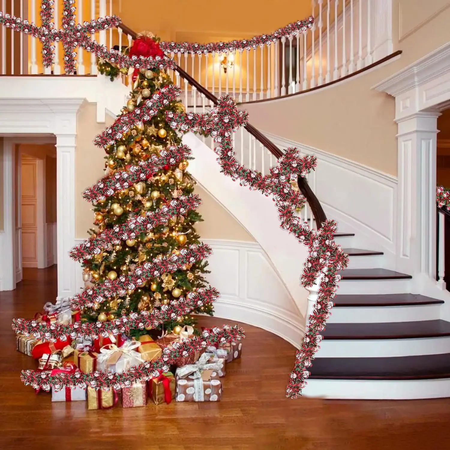 Hiasan Natal berupa untaian ke - Christmas Stocking Hanging ulasan dan harga
