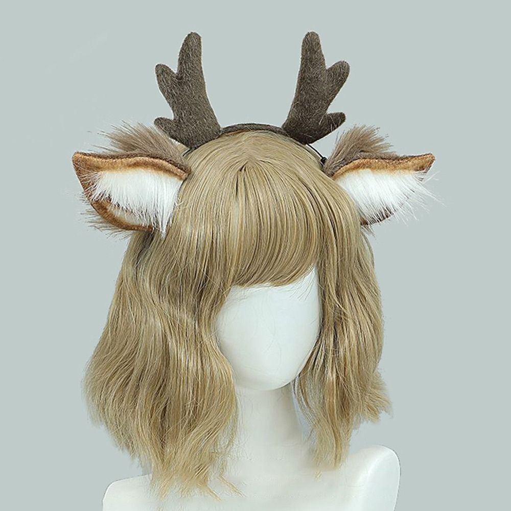 Headband Tanduk Rusa Lolita, H - Reindeer Antlers Headband ulasan dan harga