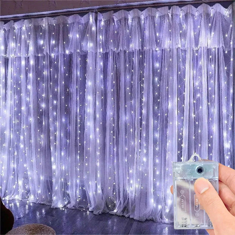 Lampu Hias LED Bentuk Tirai de - Led Fairy String Lights ulasan dan harga
