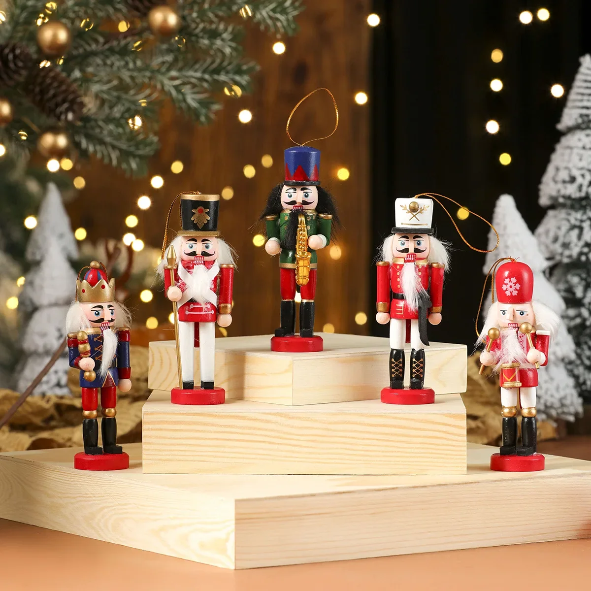 Figurin Tentara Berwarna-warni - Nutcracker Figurine ulasan dan harga