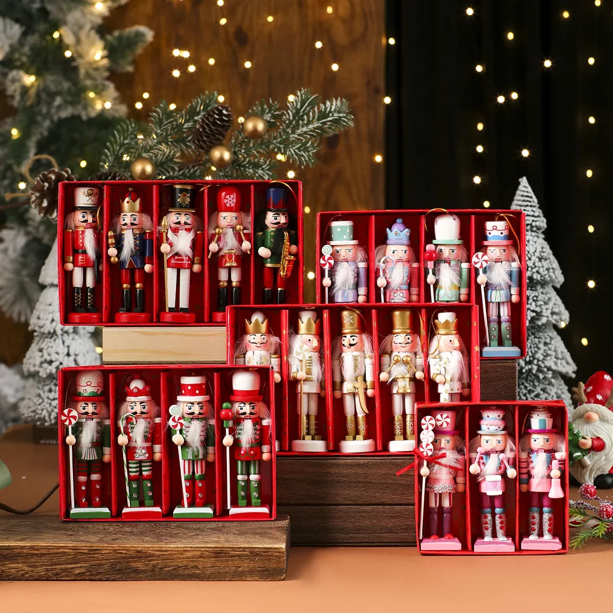 Figurin Tentara Berwarna-warni - Nutcracker Figurine ulasan dan harga