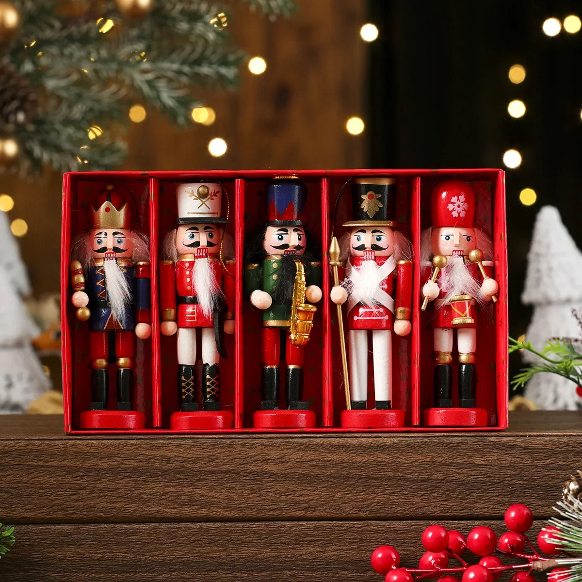 Figurin Tentara Berwarna-warni - Nutcracker Figurine ulasan dan harga
