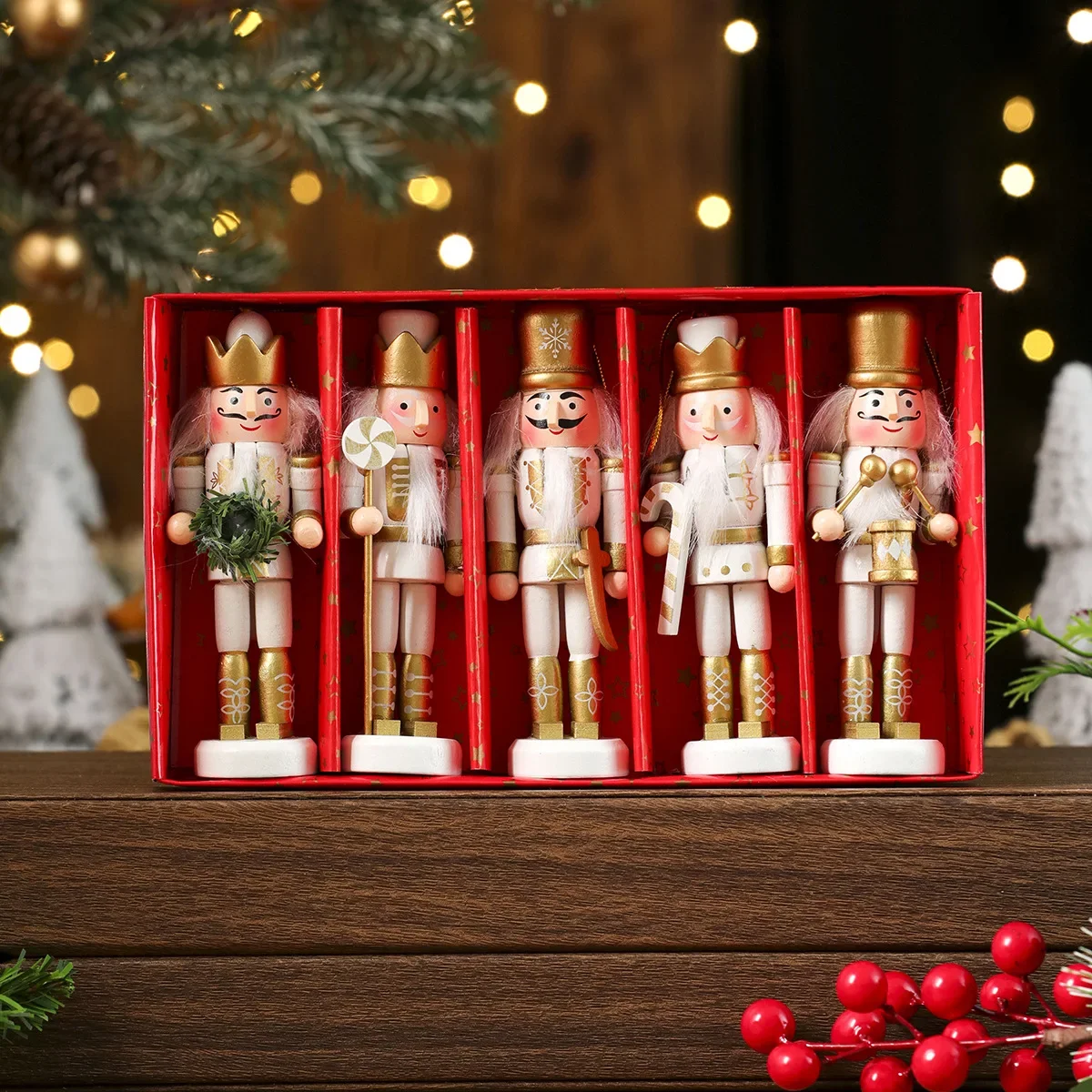 Figurin Tentara Berwarna-warni - Nutcracker Figurine ulasan dan harga