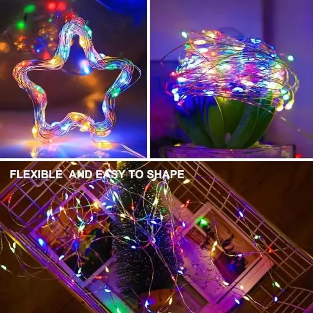 Lampu Hias Bentuk Untaian deng - Led Fairy String Lights ulasan dan harga