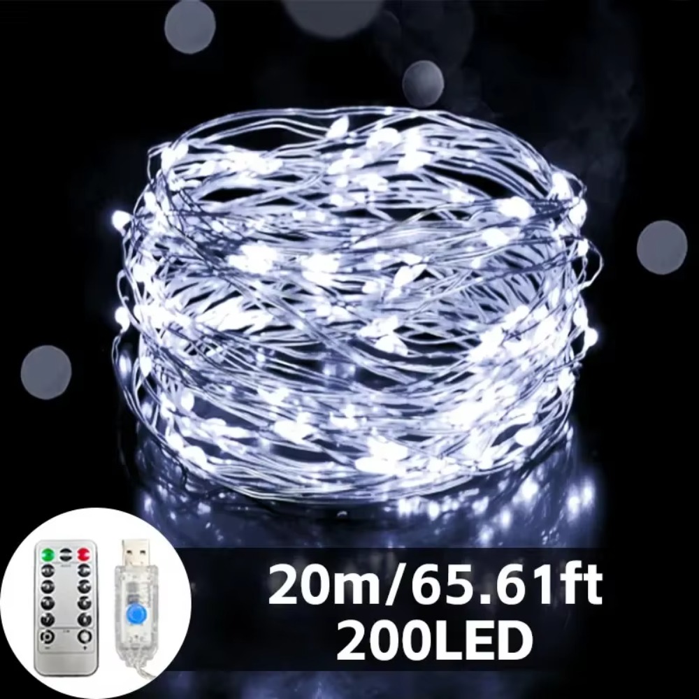 Lampu Hias Bentuk Untaian deng - Led Fairy String Lights ulasan dan harga